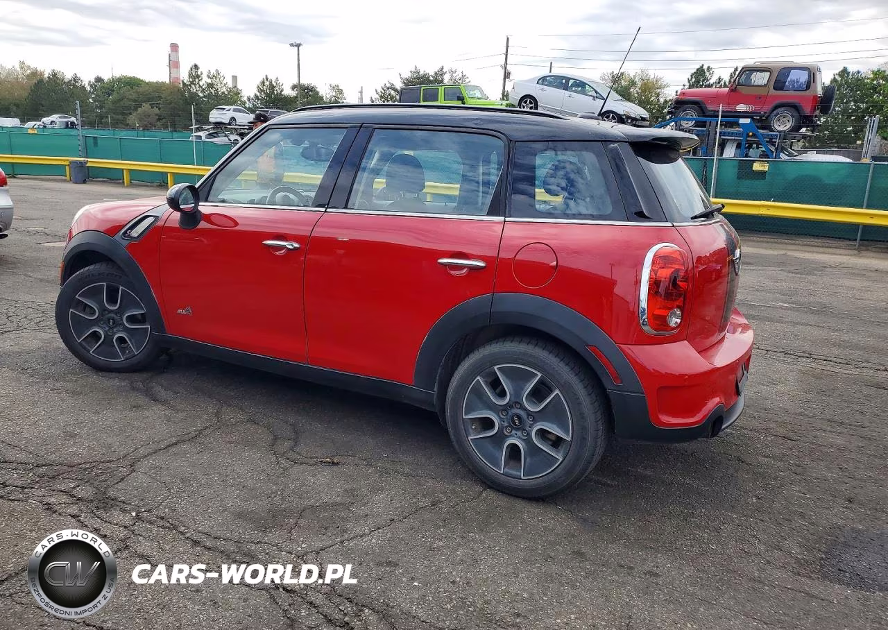 2012 Mini Cooper S Countryman VIN:WMWZC5C52CWL63515 - 2