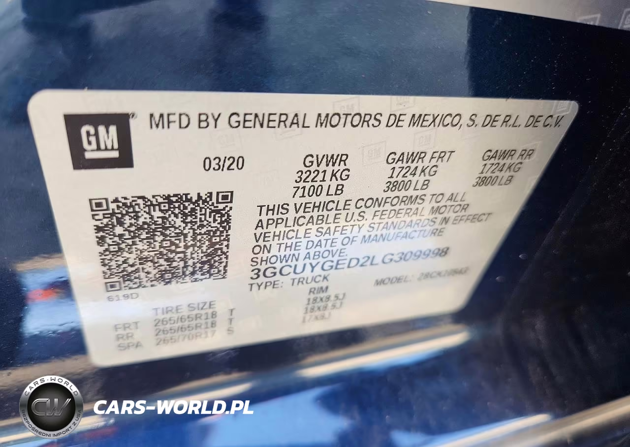 2020 Chevrolet Silverado K1500 Ltz VIN:3GCUYGED2LG309998 - 12