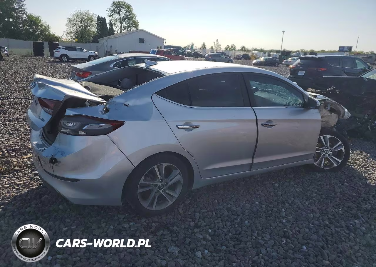 2017 Hyundai Elantra Limited VIN:5NPD84LF0HH056150 - 3