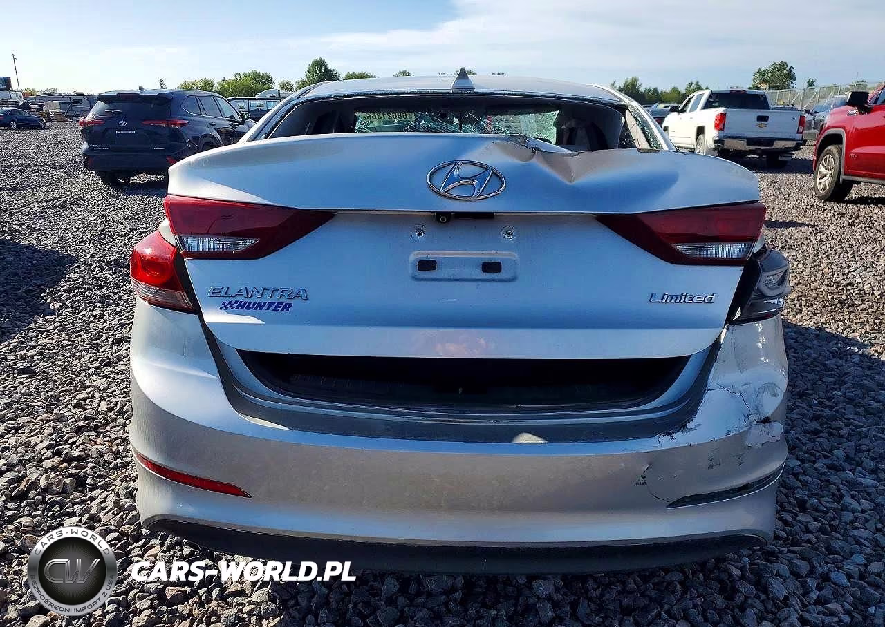 2017 Hyundai Elantra Limited VIN:5NPD84LF0HH056150 - 6