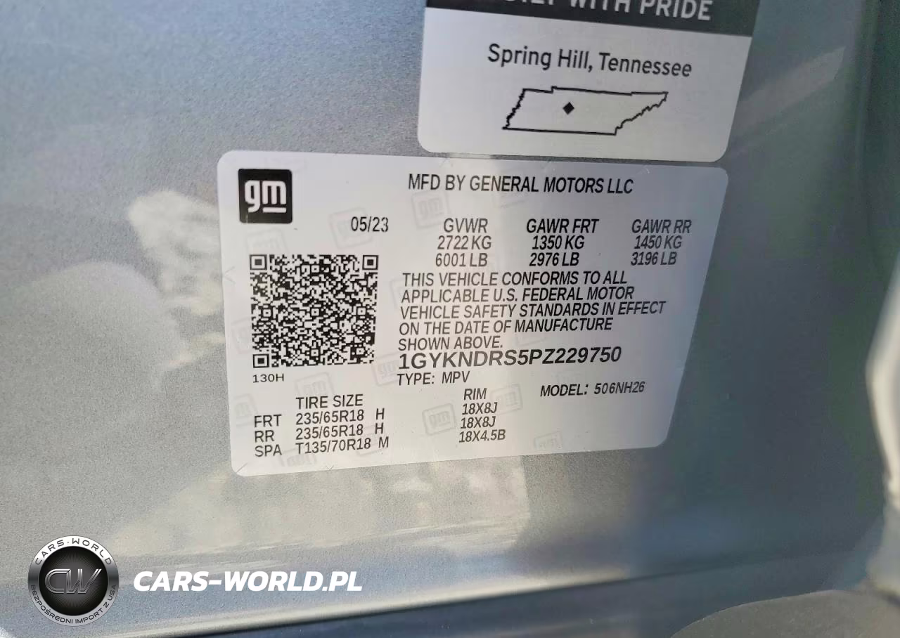 2023 Cadillac Xt5 Premium Luxury VIN:1GYKNDRS5PZ229750 - 13