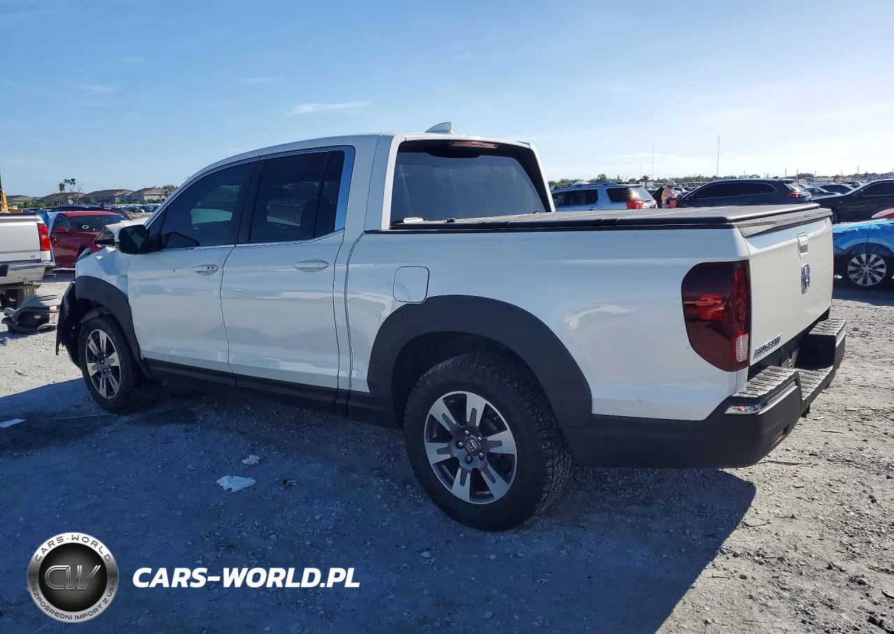 2017 Honda Ridgeline Rtl VIN:5FPYK2F62HB009002 - 2
