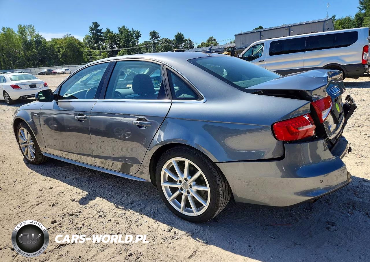 2015 Audi A4 Premium Plus VIN:WAUFFAFL4FN011317 - 2