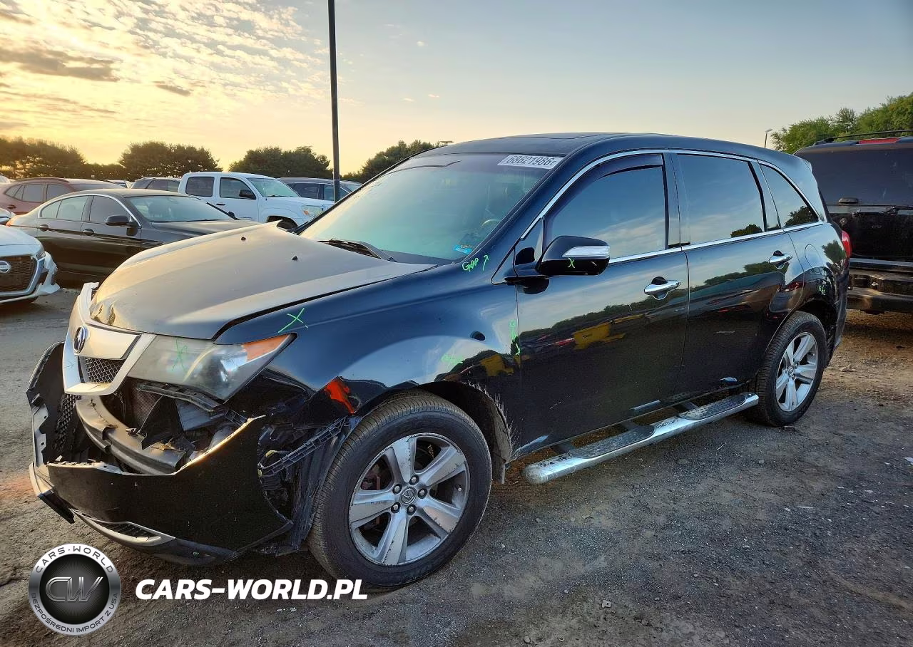 2010 Acura Mdx Technology VIN:2HNYD2H69AH516053 - 1