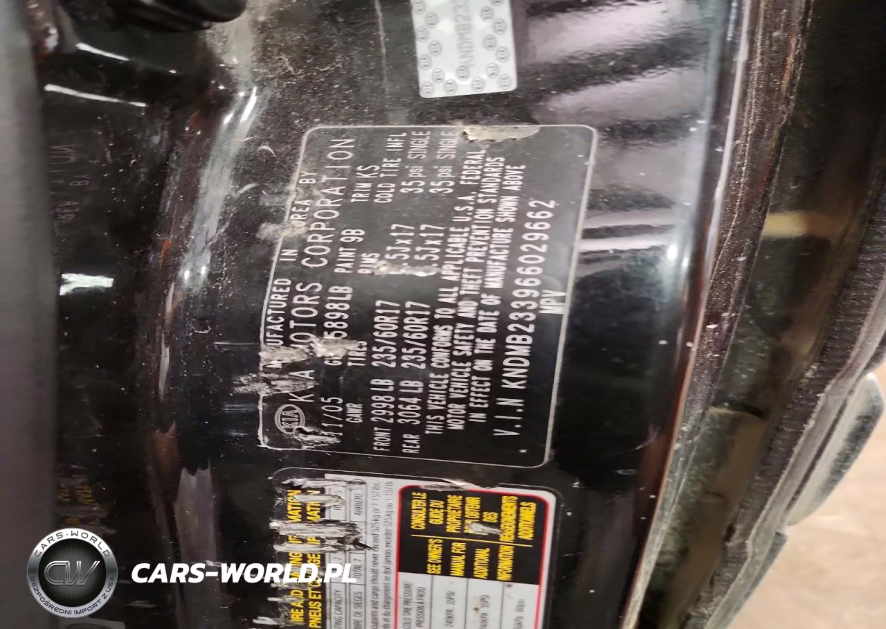 2006 Kia Sedona Lx VIN:KNDMB233966029662 - 13