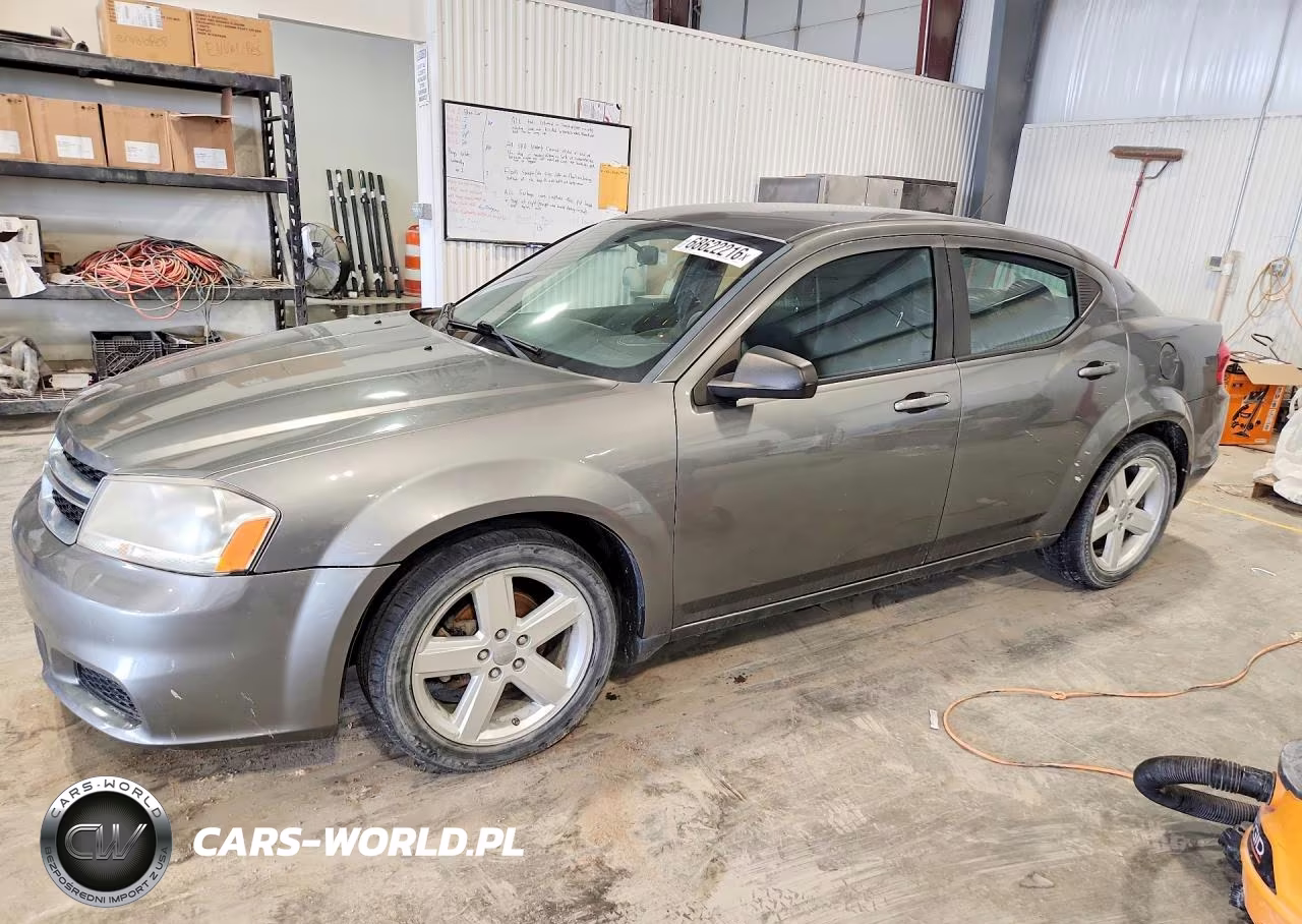 2013 Dodge Avenger Se VIN:1C3CDZAB6DN519010 - 1