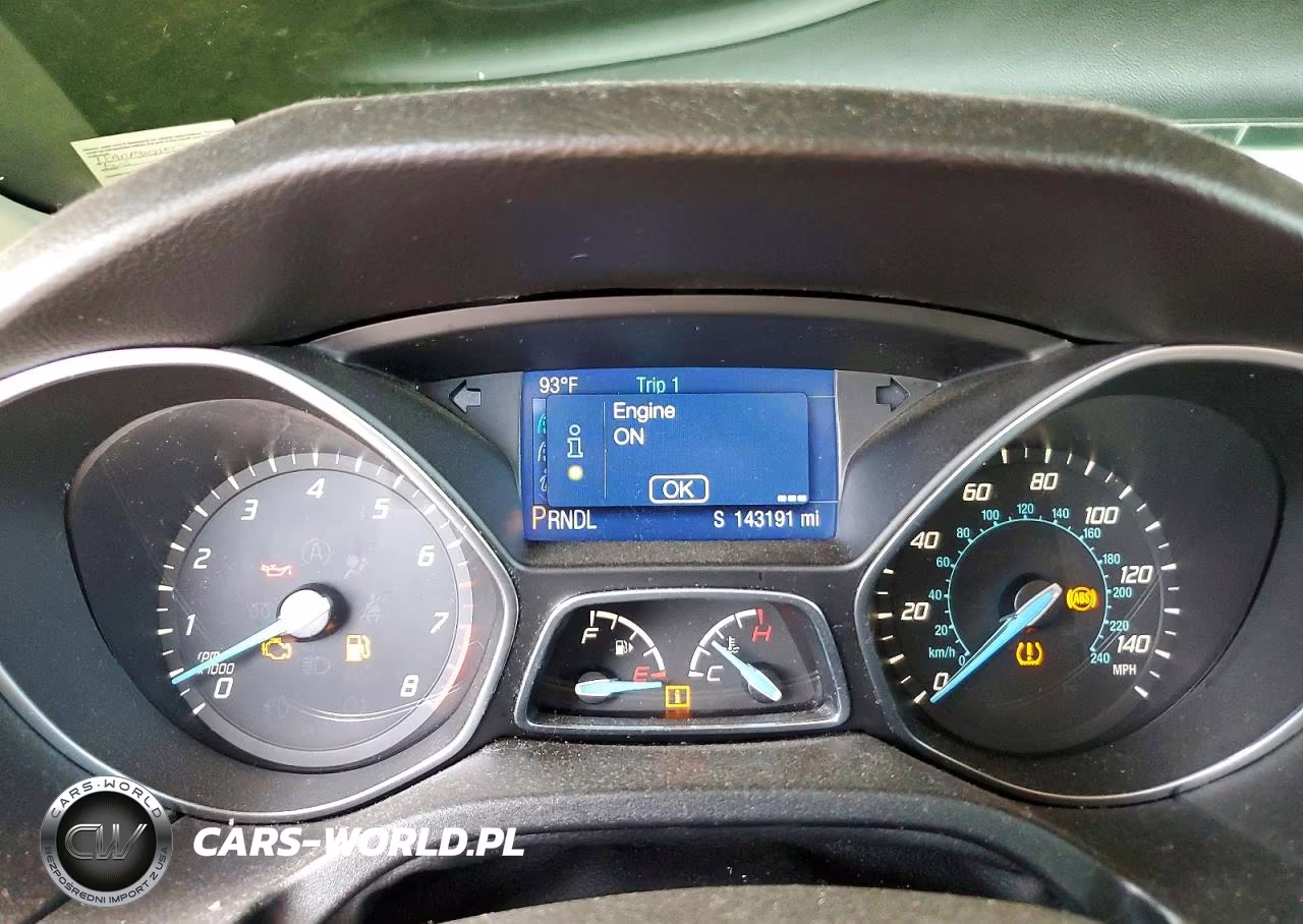 2014 Ford Focus Se VIN:1FADP3K21EL379096 - 9