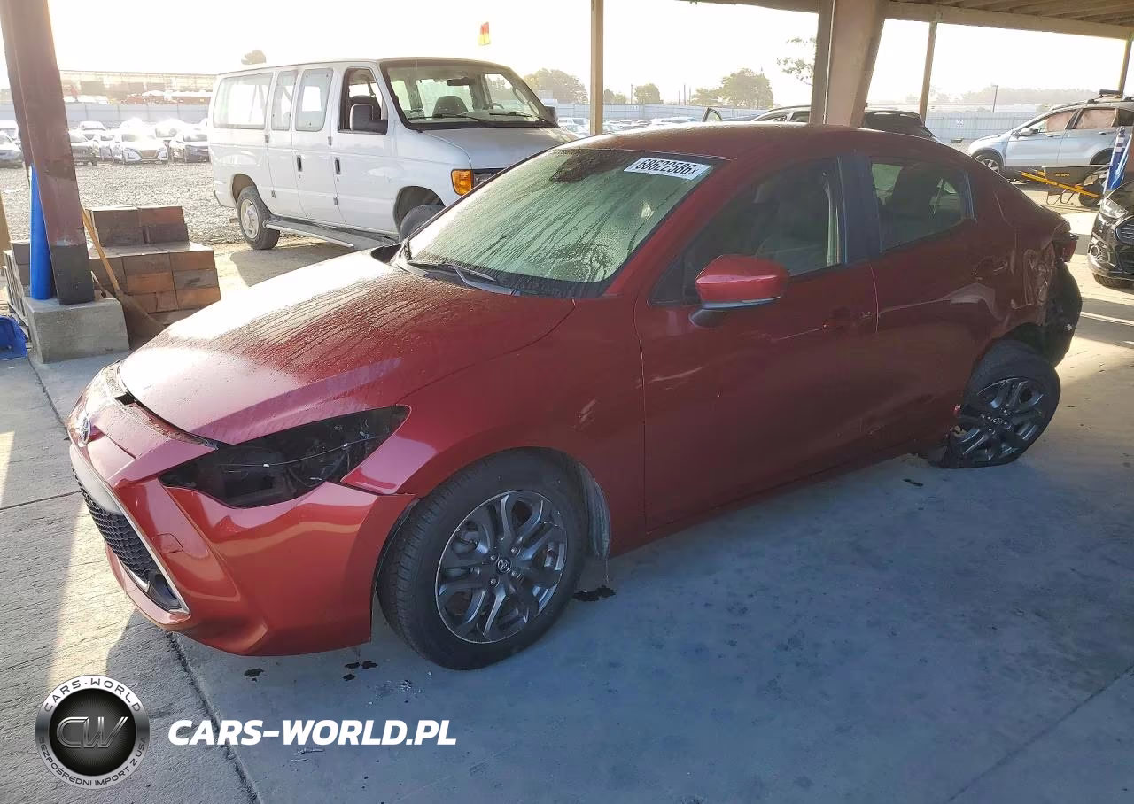 2019 Toyota Yaris Le VIN:3MYDLBYV7KY514443 - 1