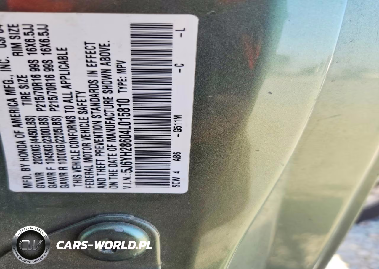 2004 Honda Element Ex VIN:5J6YH28604L015810 - 13