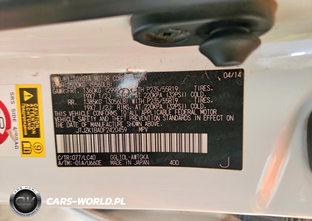 2015 Lexus Rx 350 Base VIN:JTJZK1BA0F2420459 - 13