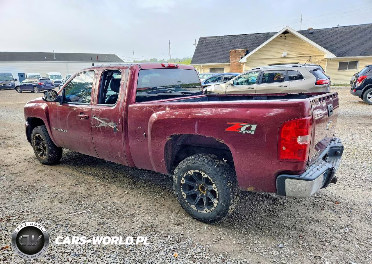 2008 Chevrolet Silverado K1500 VIN:2GCEK190081192612 - 2