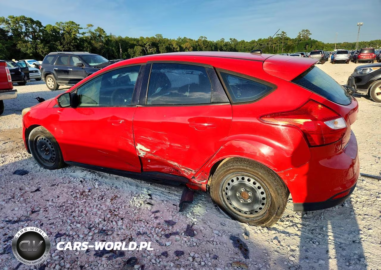 2012 Ford Focus Se VIN:1FAHP3K21CL284407 - 2