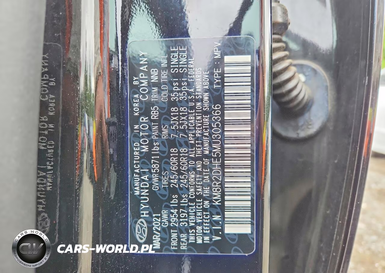 2021 Hyundai Palisade Sel VIN:KM8R2DHE5MU305366 - 13