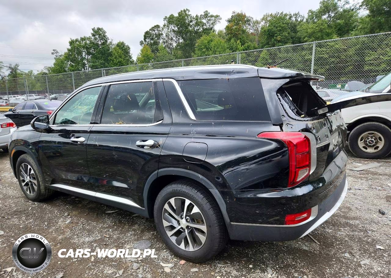 2021 Hyundai Palisade Sel VIN:KM8R2DHE5MU305366 - 2