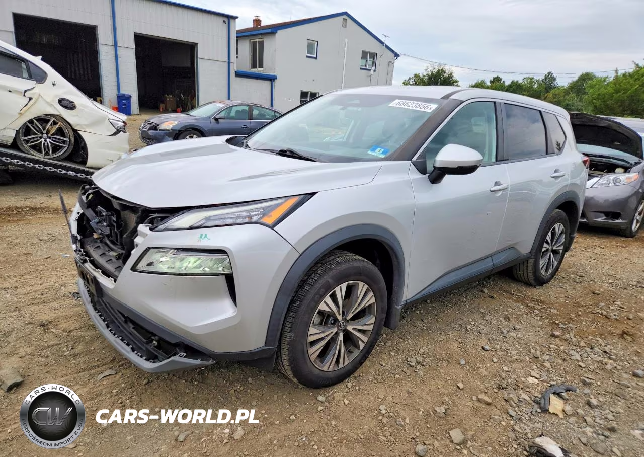 2022 Nissan Rogue Sv VIN:5N1BT3BB8NC679789 - 1