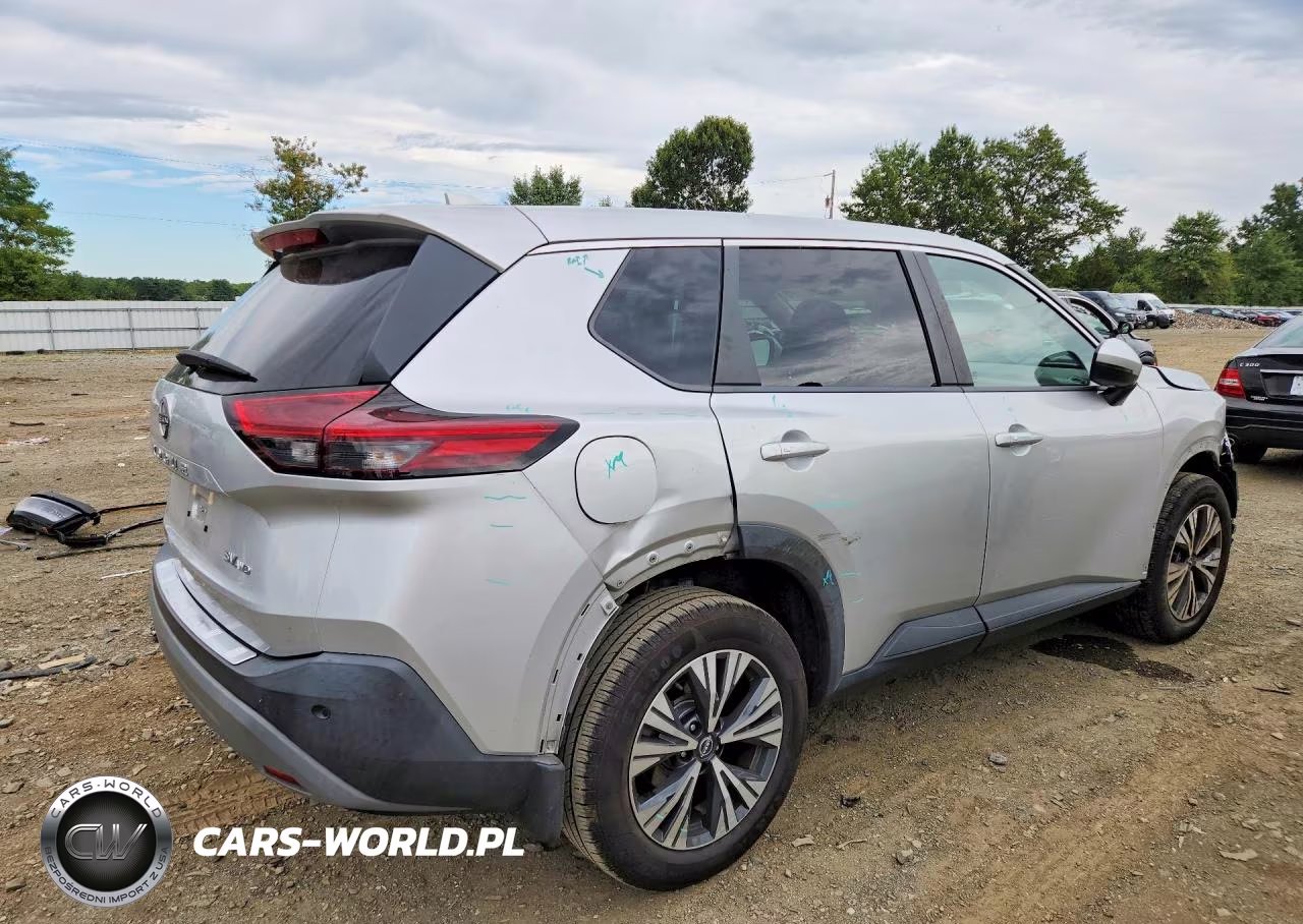 2022 Nissan Rogue Sv VIN:5N1BT3BB8NC679789 - 3