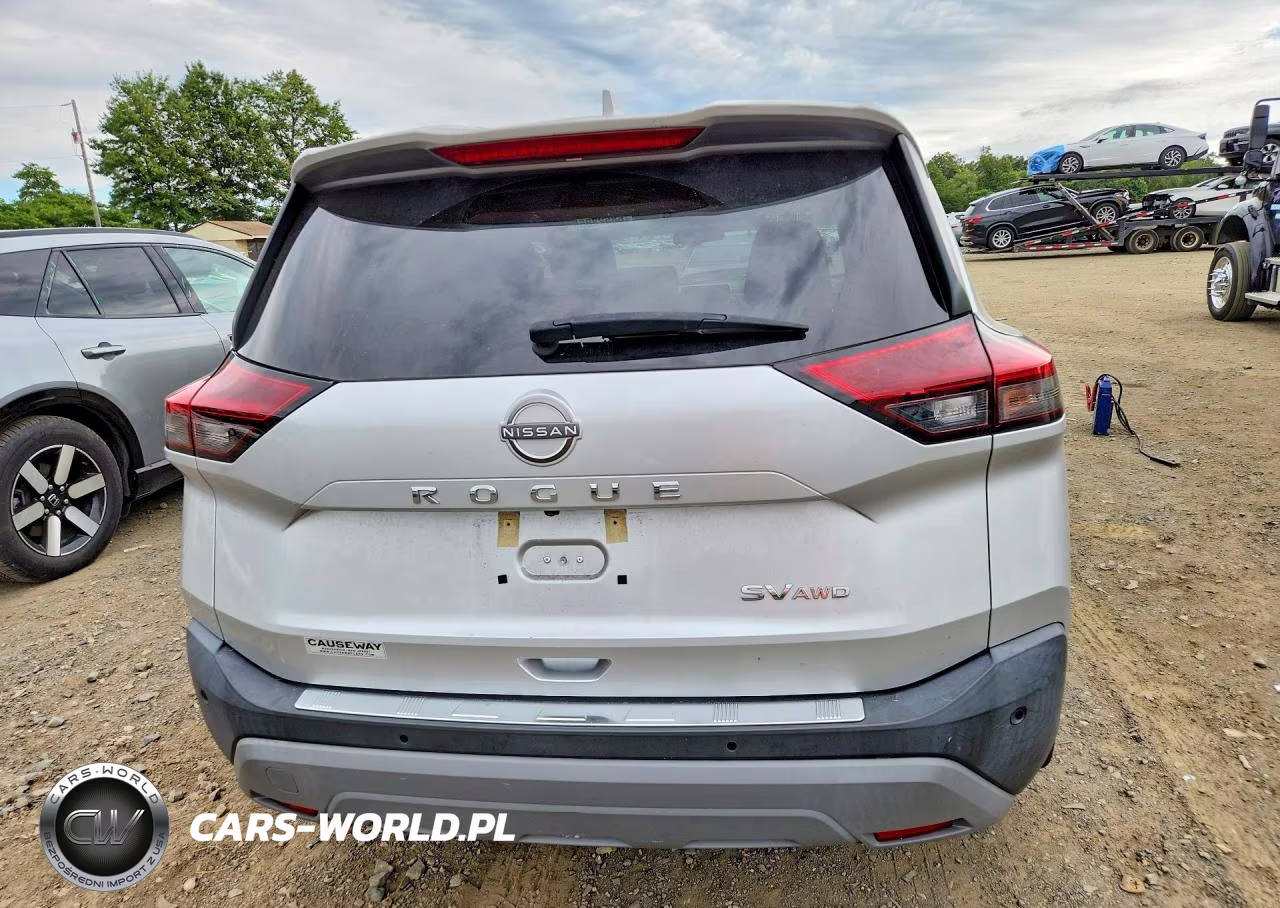 2022 Nissan Rogue Sv VIN:5N1BT3BB8NC679789 - 6