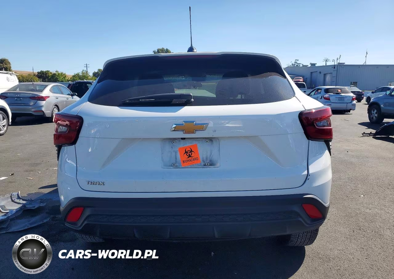 2025 Chevrolet Trax Ls VIN:KL77LFEP7SC276396 - 6