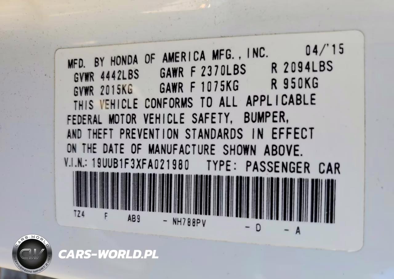 2015 Acura Tlx Tlx Tech VIN:19UUB1F3XFA021980 - 12