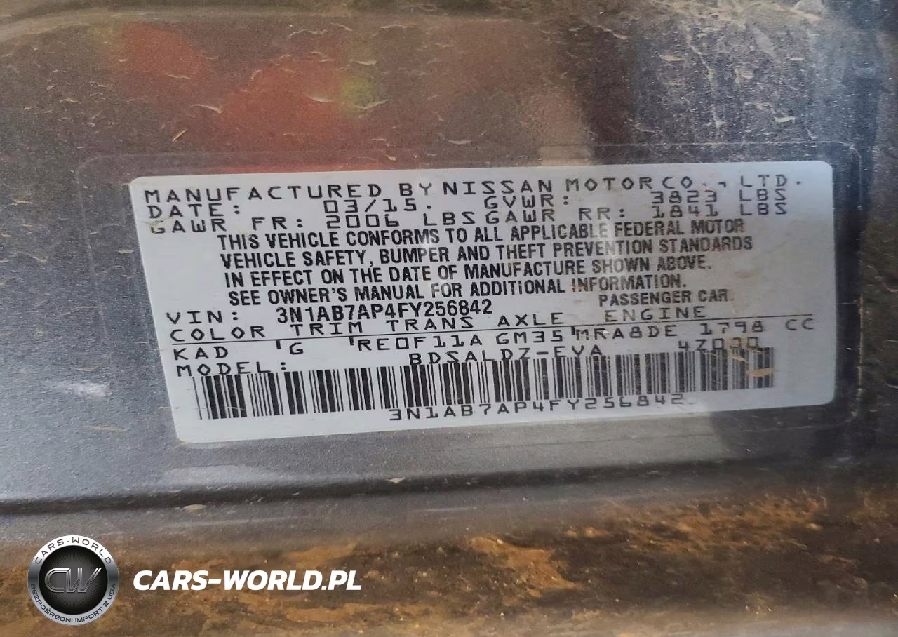 2015 Nissan Sentra Sv VIN:3N1AB7AP4FY256842 - 12