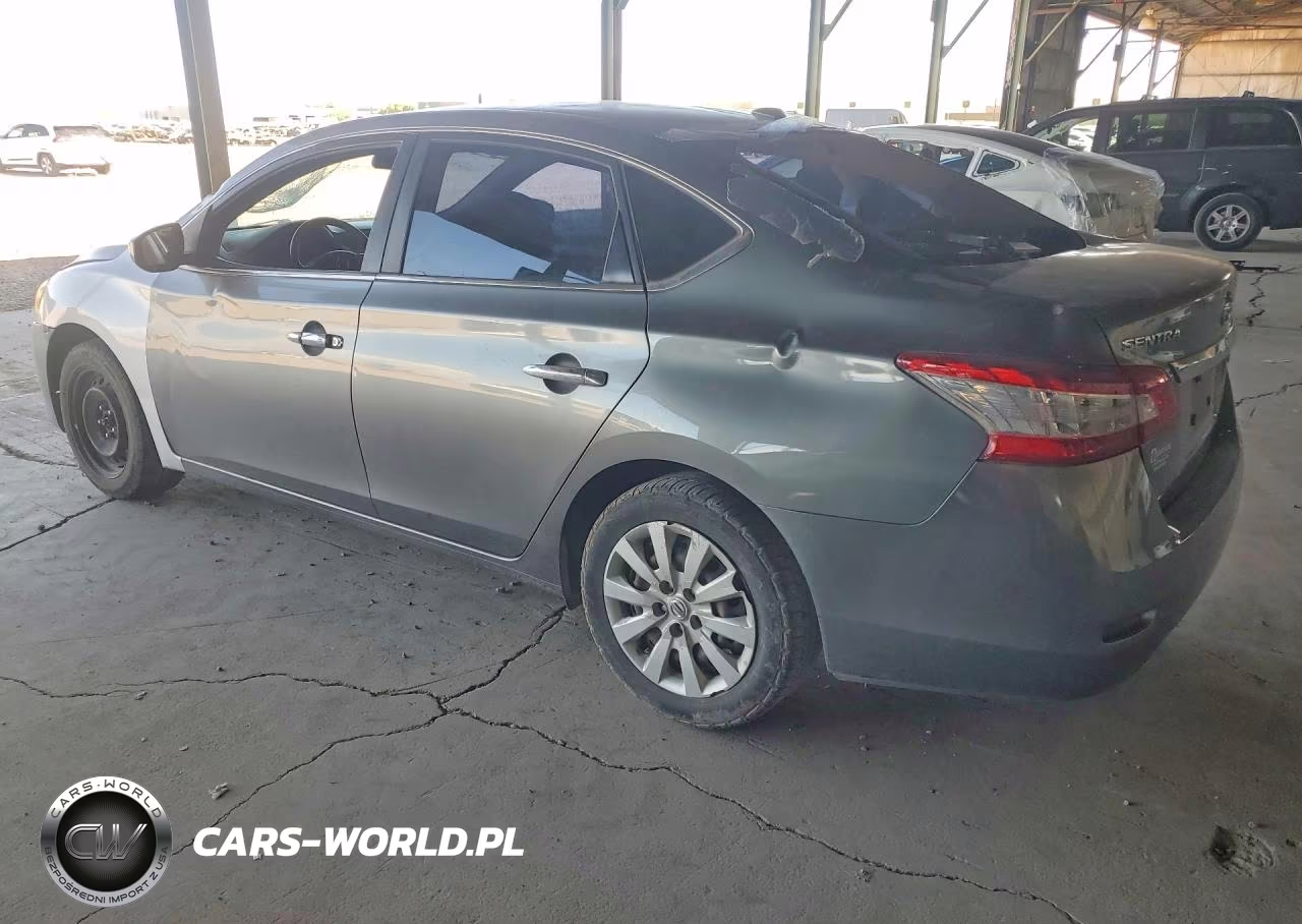 2015 Nissan Sentra Sv VIN:3N1AB7AP4FY256842 - 2