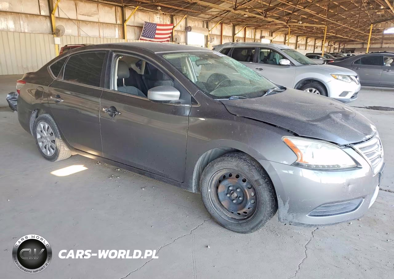 2015 Nissan Sentra Sv VIN:3N1AB7AP4FY256842 - 4