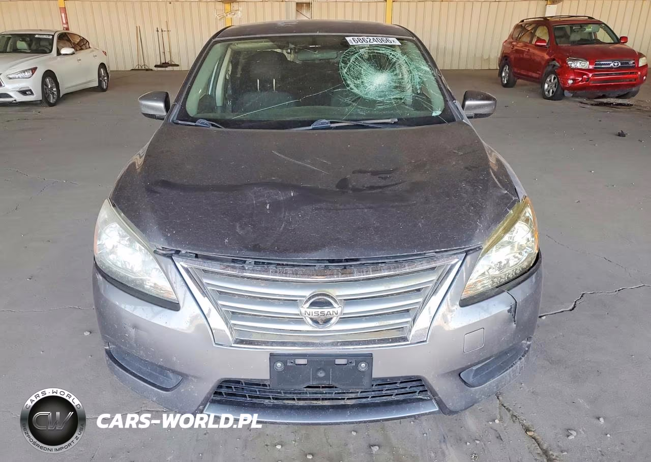 2015 Nissan Sentra Sv VIN:3N1AB7AP4FY256842 - 5