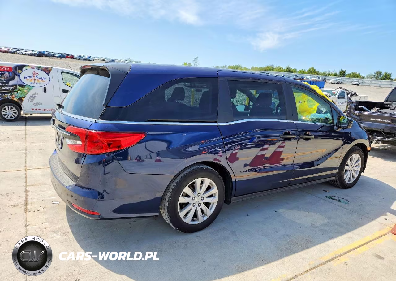 2021 Honda Odyssey Lx VIN:5FNRL6H2XMB001462 - 3