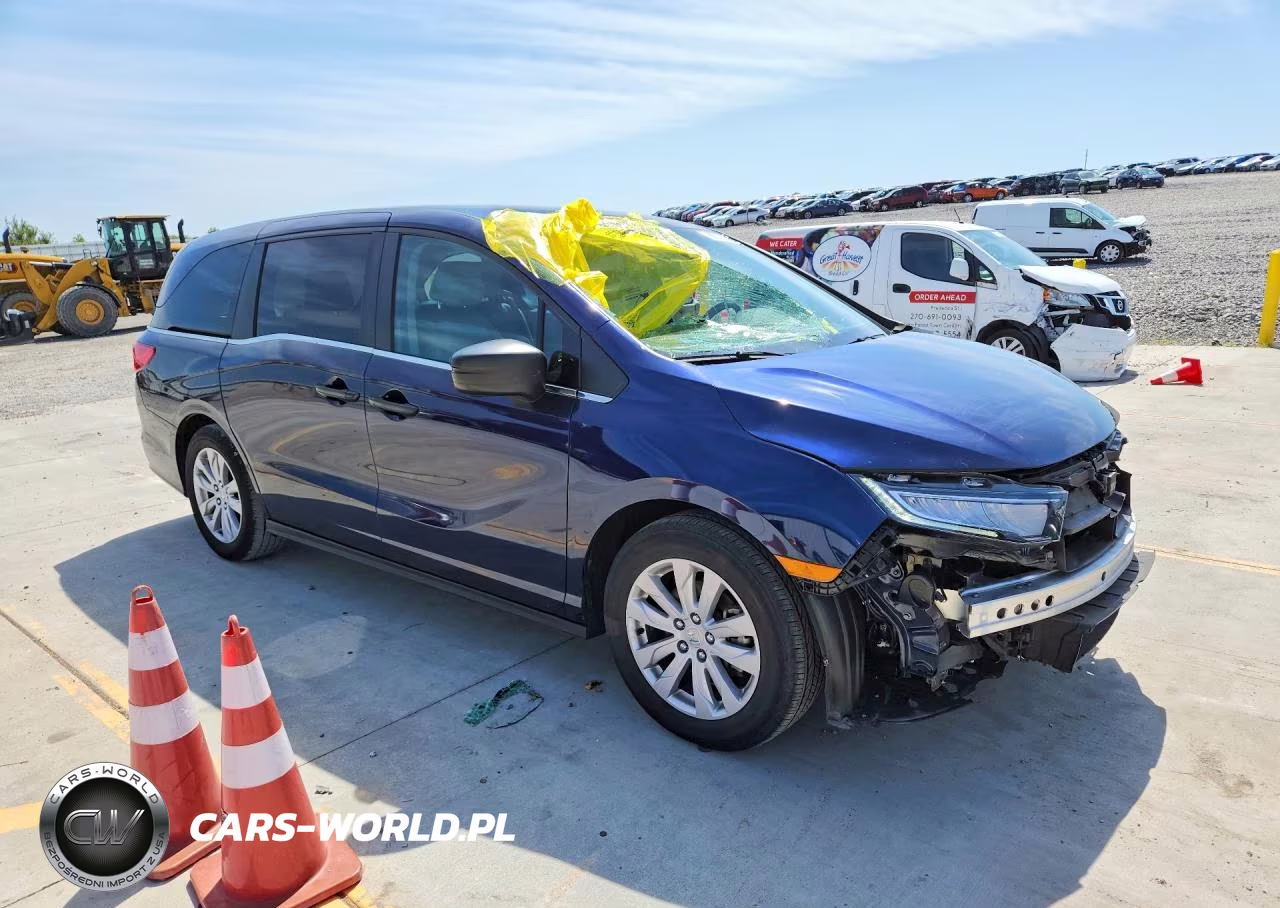 2021 Honda Odyssey Lx VIN:5FNRL6H2XMB001462 - 4