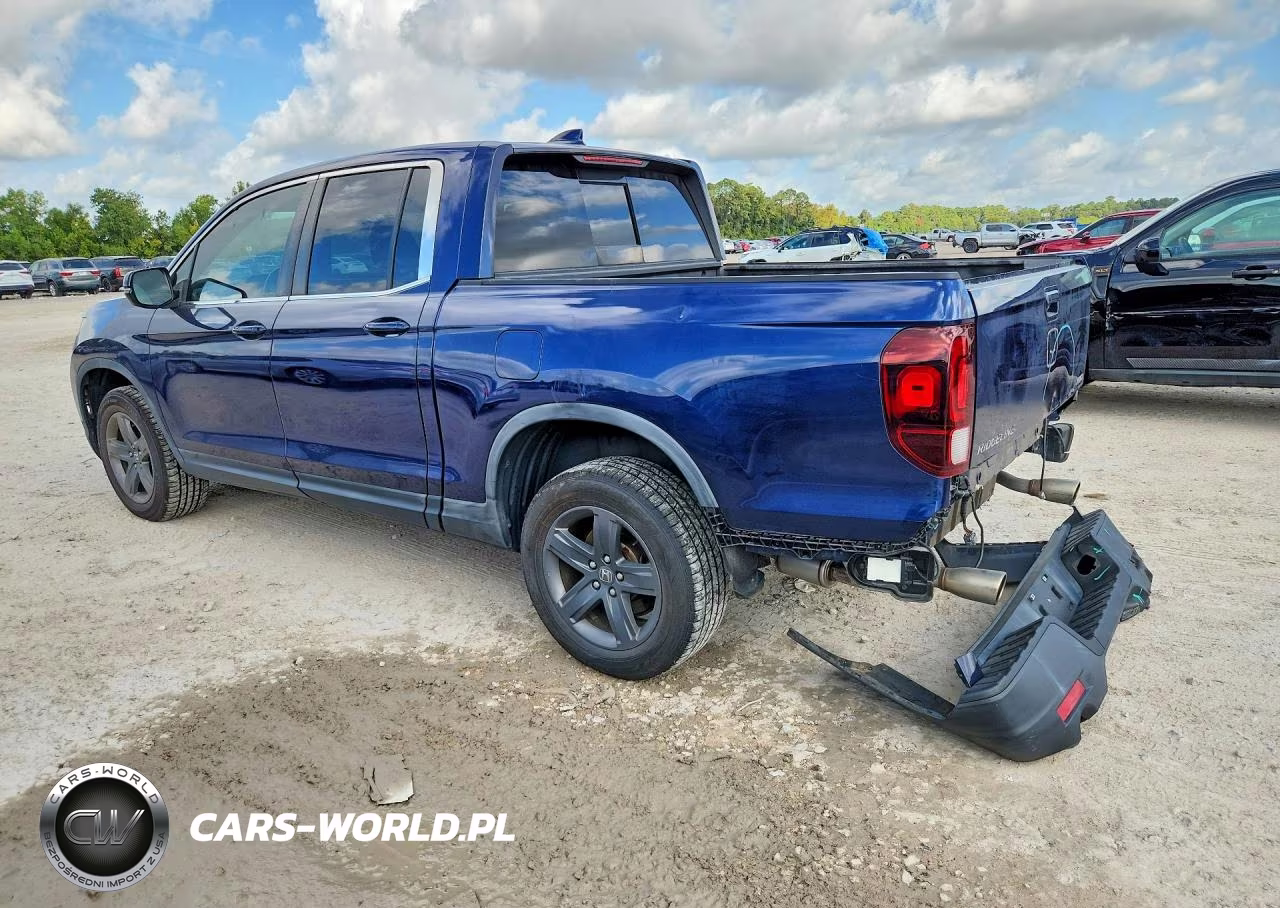 2022 Honda Ridgeline Rtl VIN:5FPYK3F5XNB030771 - 2