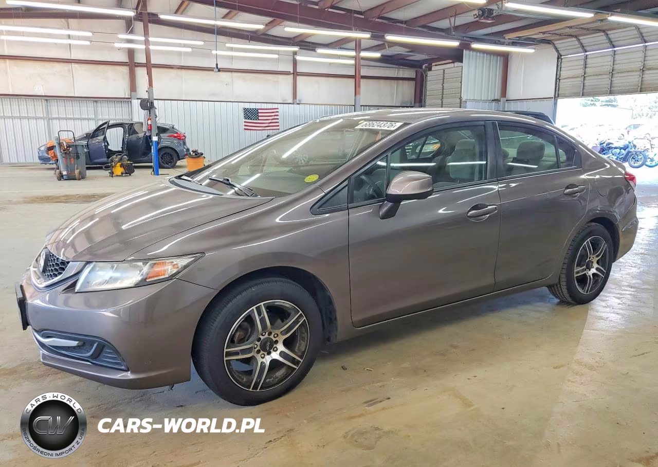 2013 Honda Civic Lx VIN:19XFB2E59DE055385 - 1