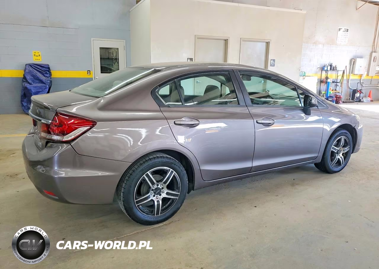 2013 Honda Civic Lx VIN:19XFB2E59DE055385 - 3