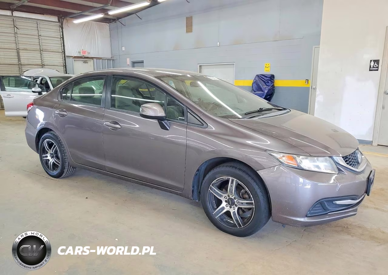 2013 Honda Civic Lx VIN:19XFB2E59DE055385 - 4