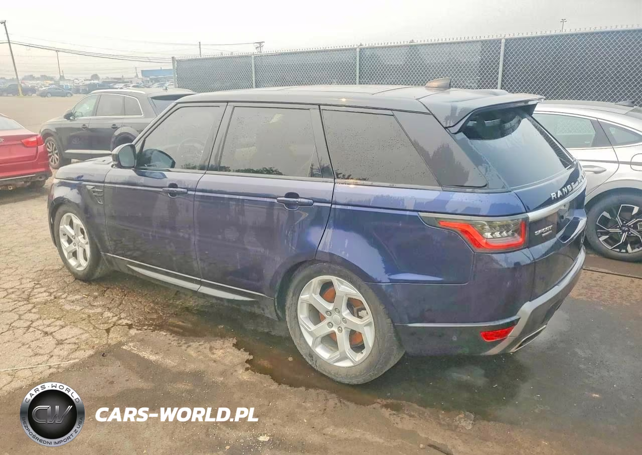 2019 Land Rover Range Rover Sport Hse VIN:SALWR2RV1KA418096 - 2