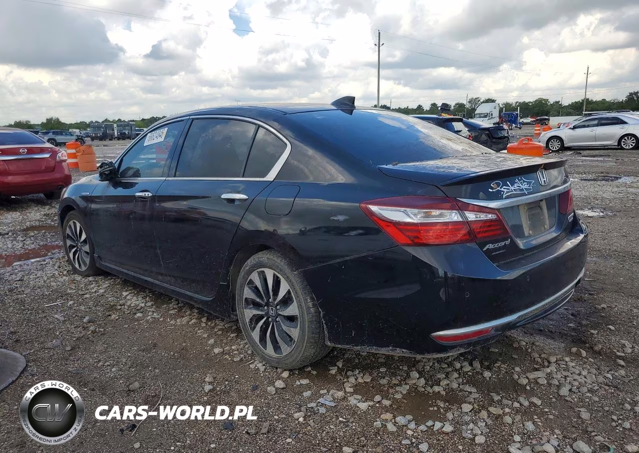 2017 Honda Accord Touring Hybrid VIN:JHMCR6F76HC001804 - 2