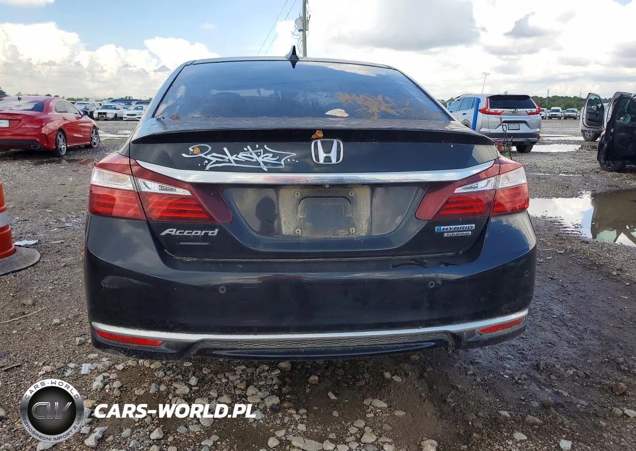 2017 Honda Accord Touring Hybrid VIN:JHMCR6F76HC001804 - 6