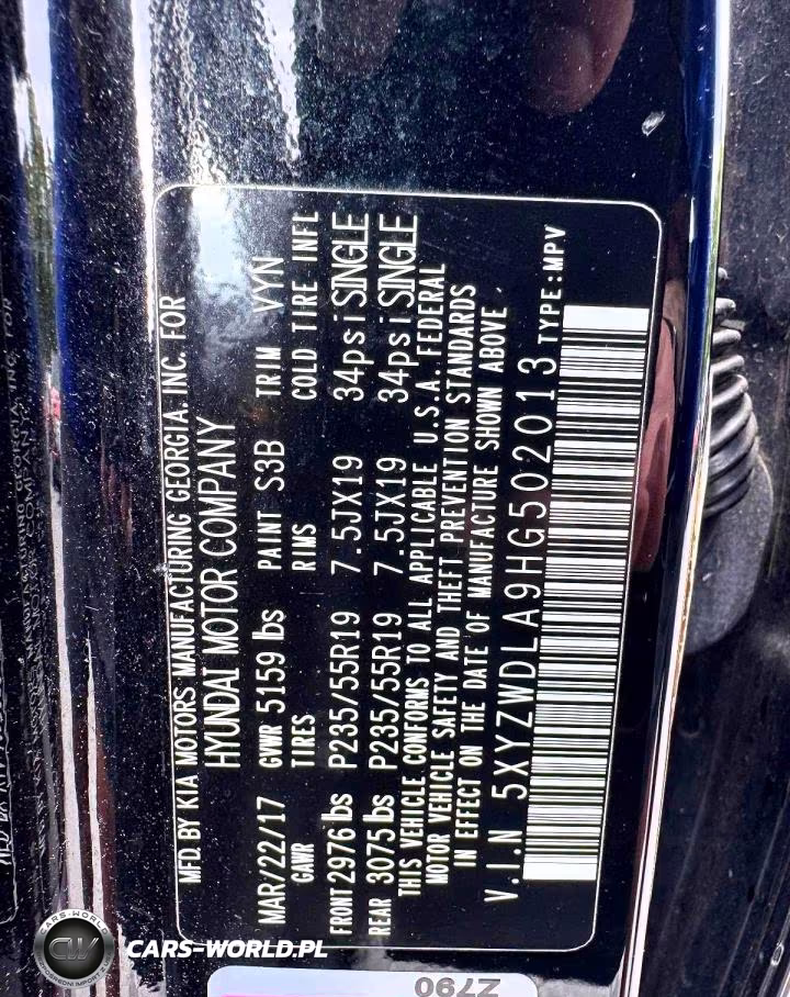 2017 Hyundai Santa Fe Sport 2.0T Ultimate VIN:5XYZWDLA9HG502013 - 13