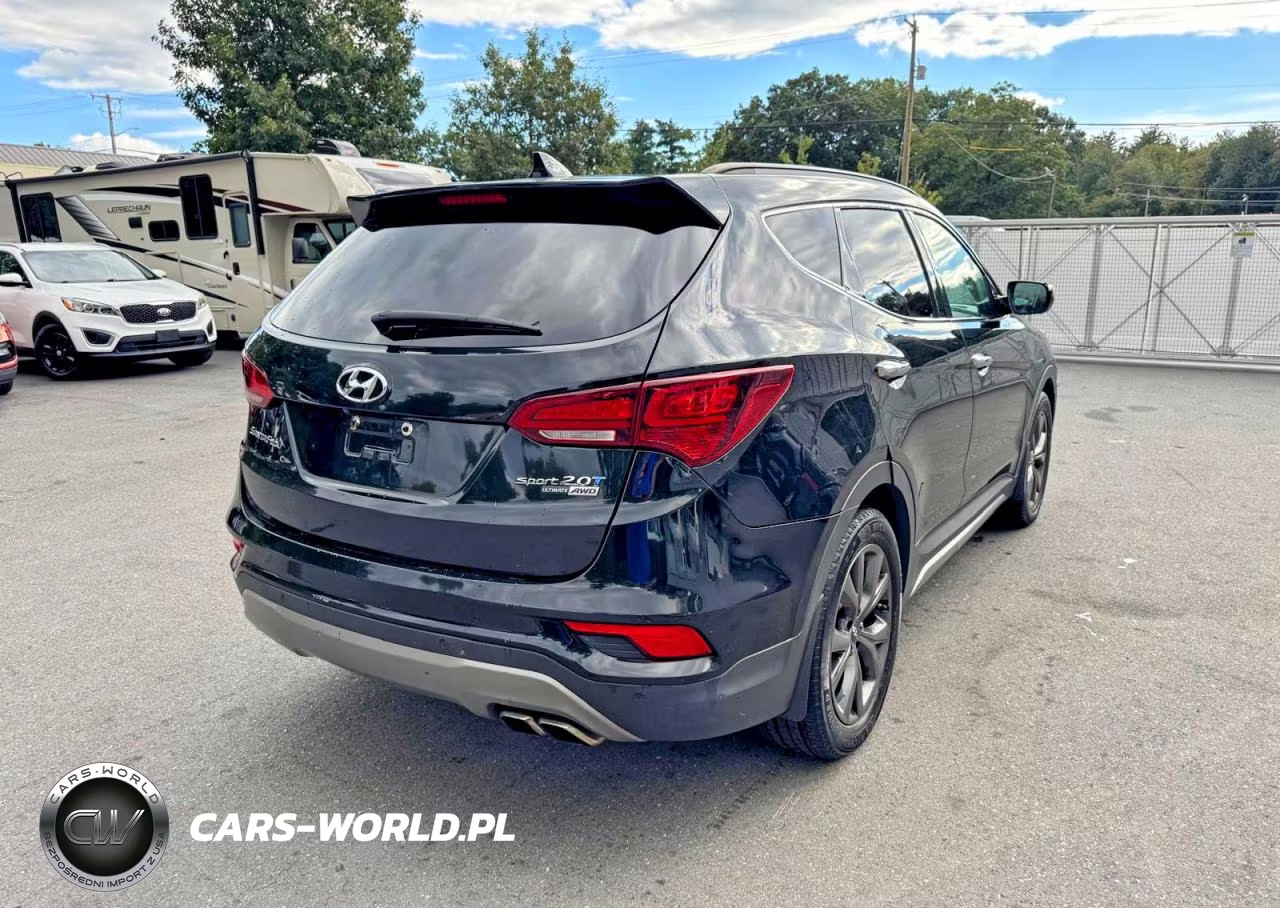 2017 Hyundai Santa Fe Sport 2.0T Ultimate VIN:5XYZWDLA9HG502013 - 3