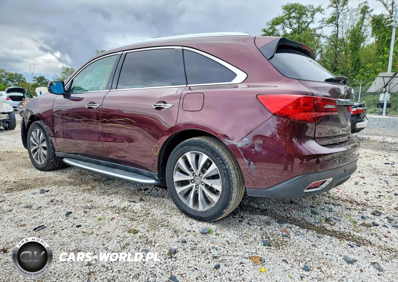 2015 Acura Mdx Technology VIN:5FRYD4H45FB025216 - 2