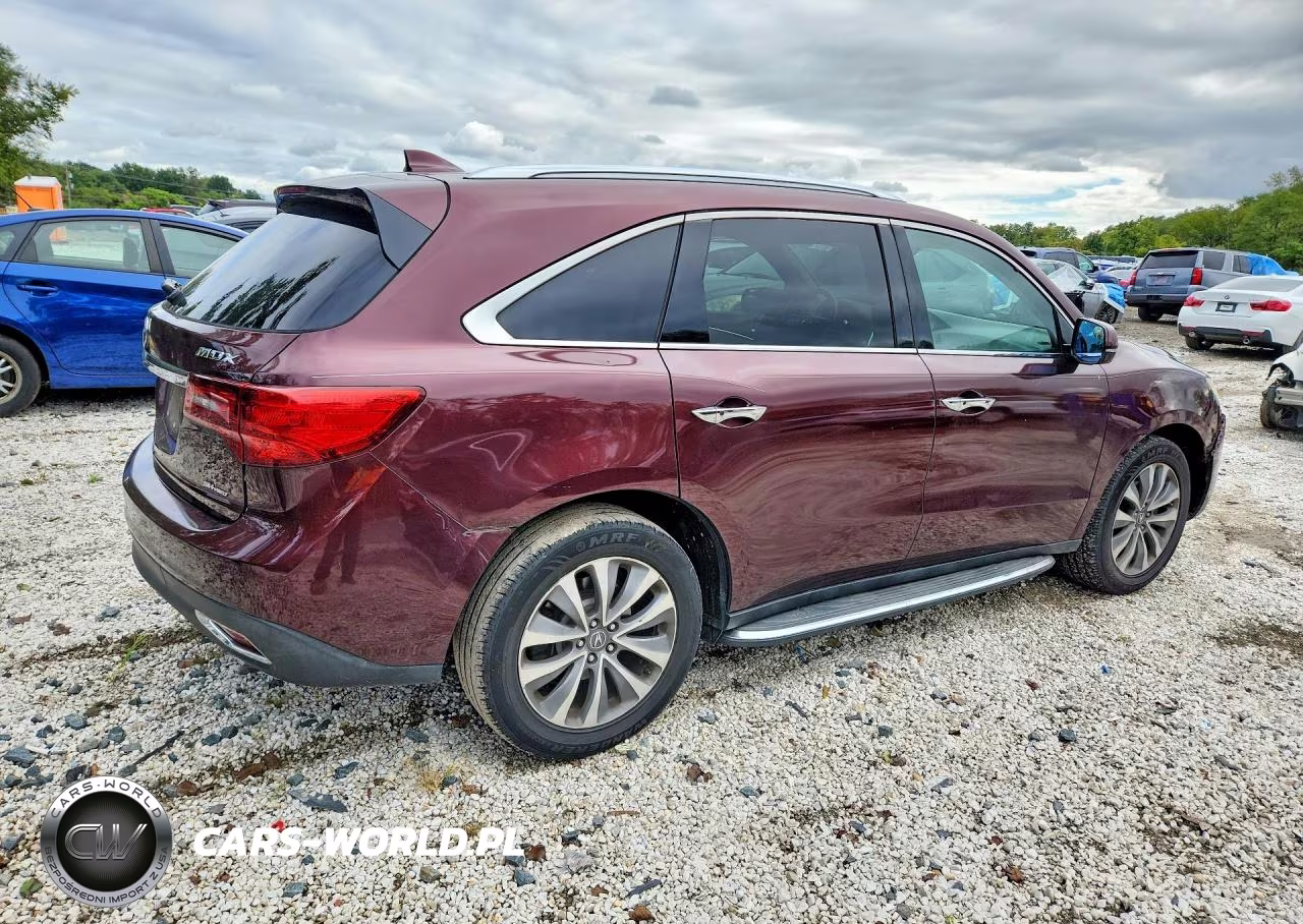 2015 Acura Mdx Technology VIN:5FRYD4H45FB025216 - 3