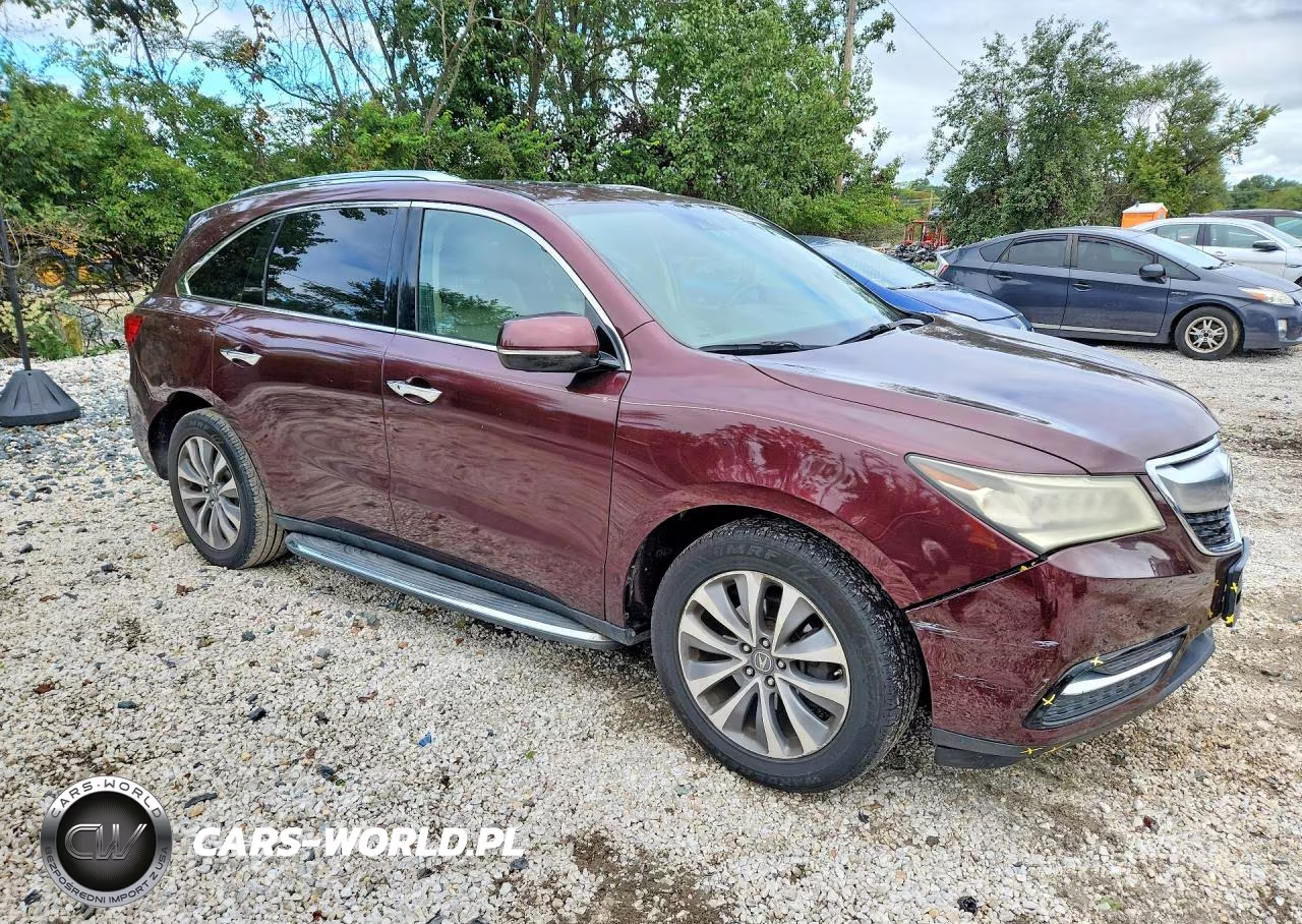 2015 Acura Mdx Technology VIN:5FRYD4H45FB025216 - 4