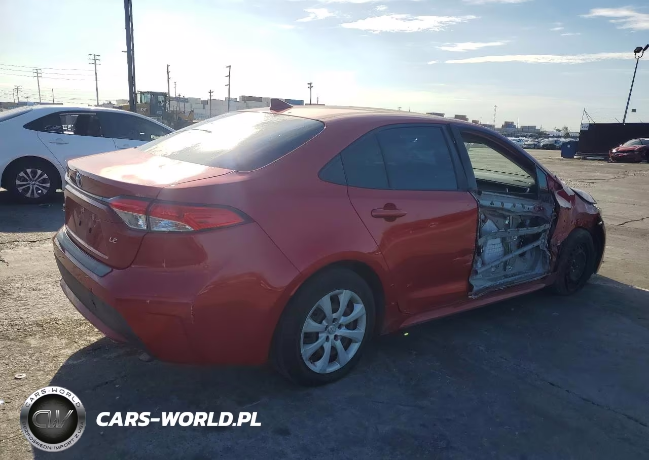 2020 Toyota Corolla Le VIN:JTDEPRAE6LJ016430 - 3