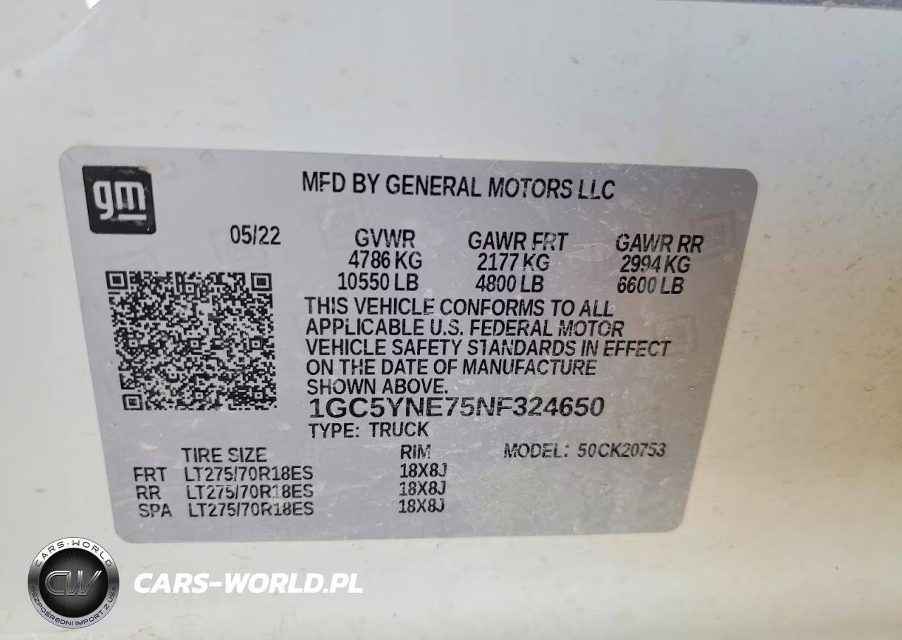 2022 Chevrolet Silverado K2500 Heavy Duty Lt VIN:1GC5YNE75NF324650 - 12