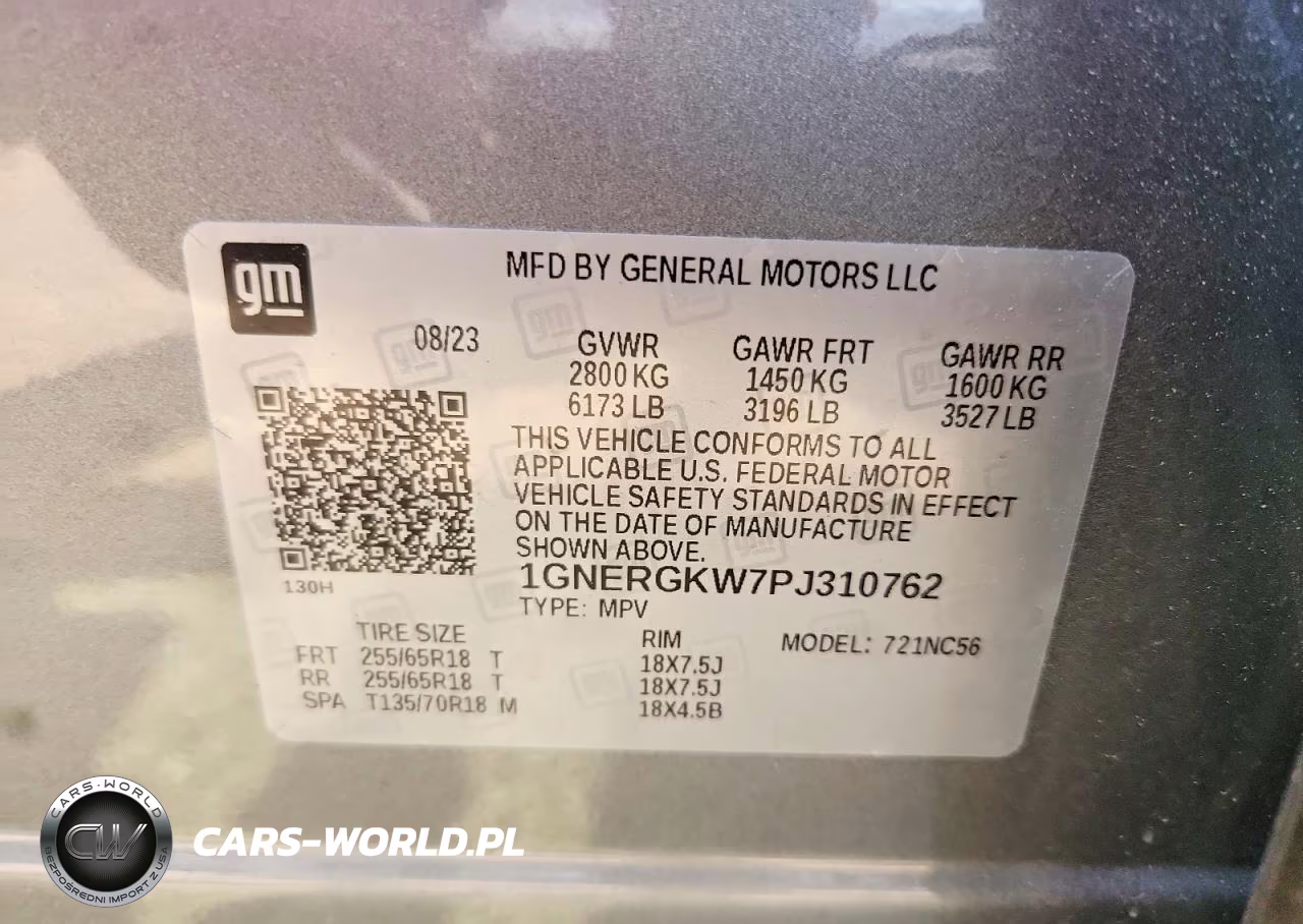 2023 Chevrolet Traverse Lt VIN:1GNERGKW7PJ310762 - 14