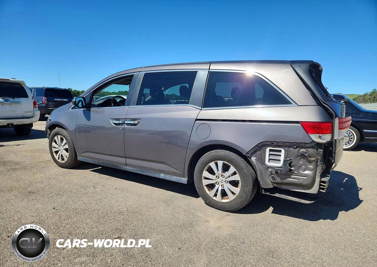 2017 Honda Odyssey Exl VIN:5FNRL5H66HB013935 - 2