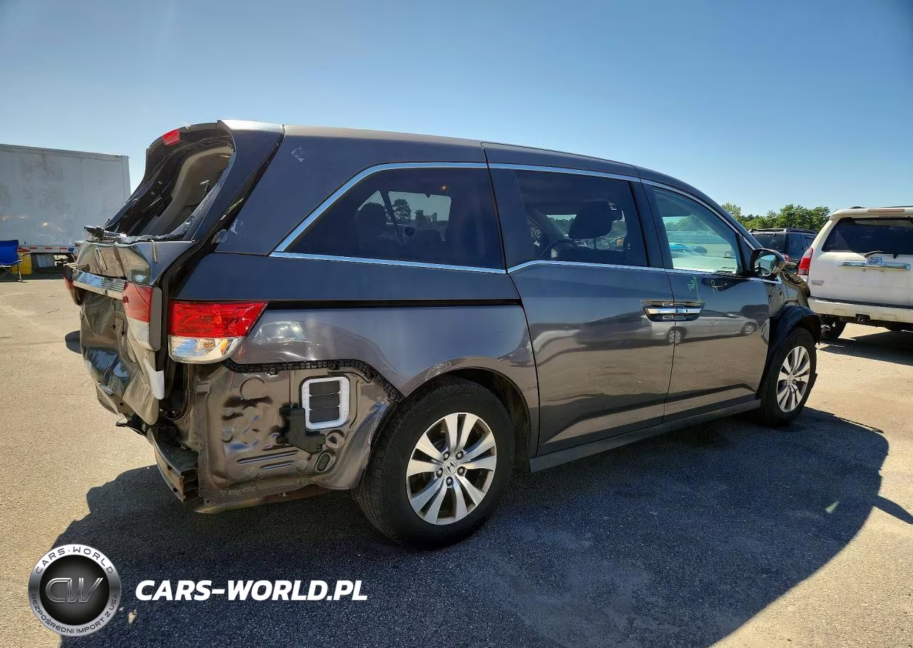 2017 Honda Odyssey Exl VIN:5FNRL5H66HB013935 - 3