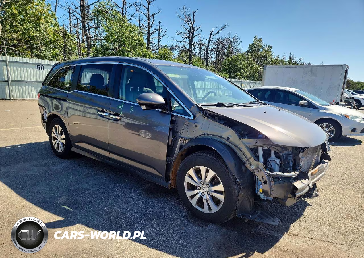 2017 Honda Odyssey Exl VIN:5FNRL5H66HB013935 - 4