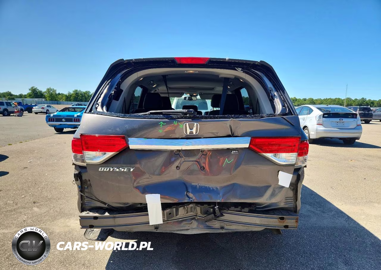 2017 Honda Odyssey Exl VIN:5FNRL5H66HB013935 - 6