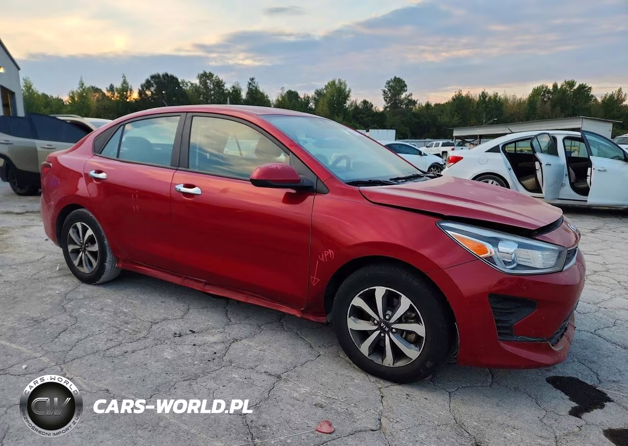 2021 Kia Rio S VIN:3KPA24AD0ME398282 - 4
