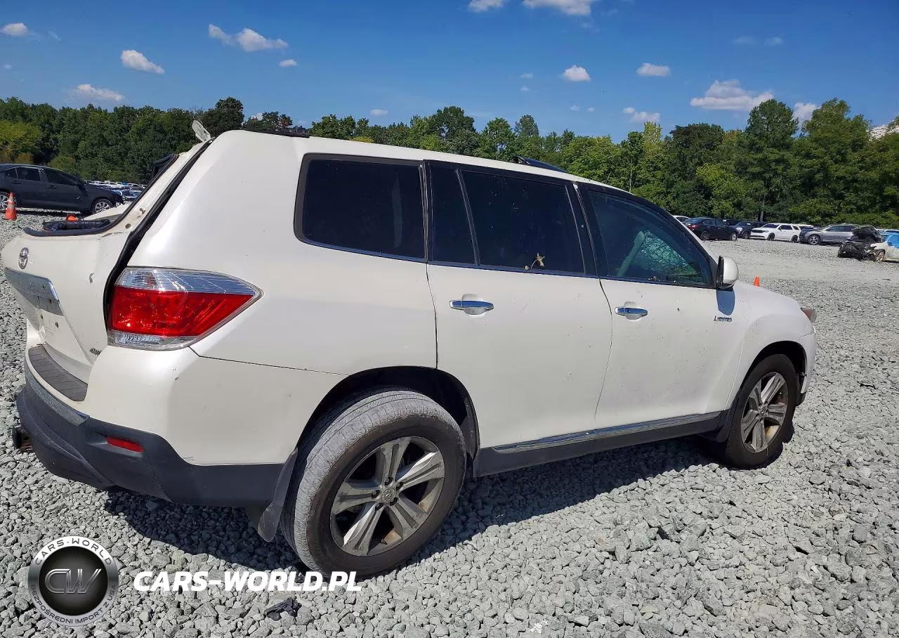 2012 Toyota Highlander Limited VIN:5TDDK3EH8CS166294 - 3